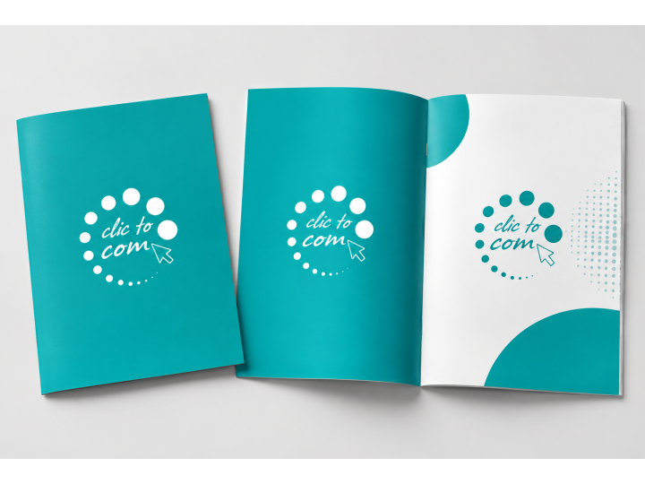 Brochure agrafée
