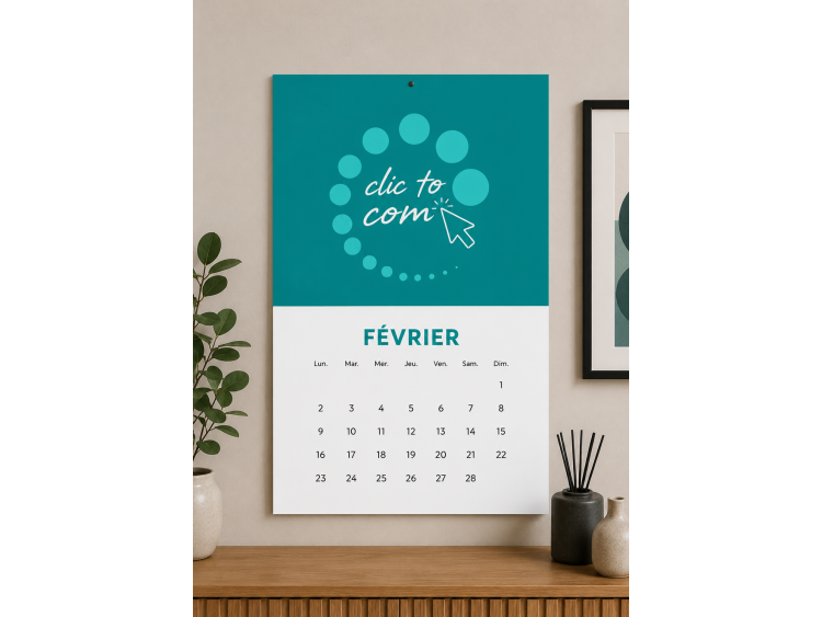 Calendrier agraf&eacute;