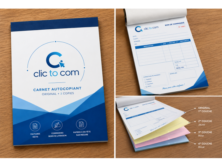 Carnet autocopiant