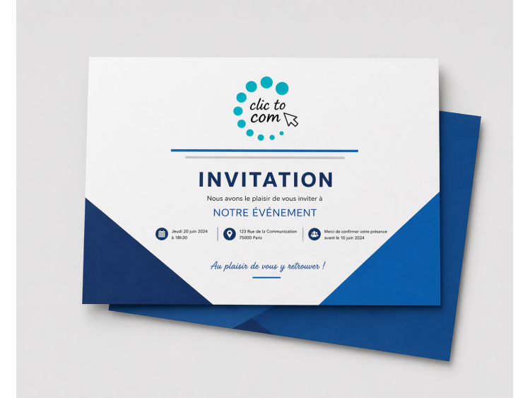 Carte invitation