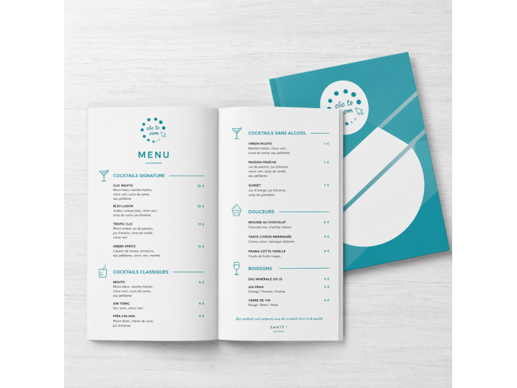 Menu agraf&eacute;
