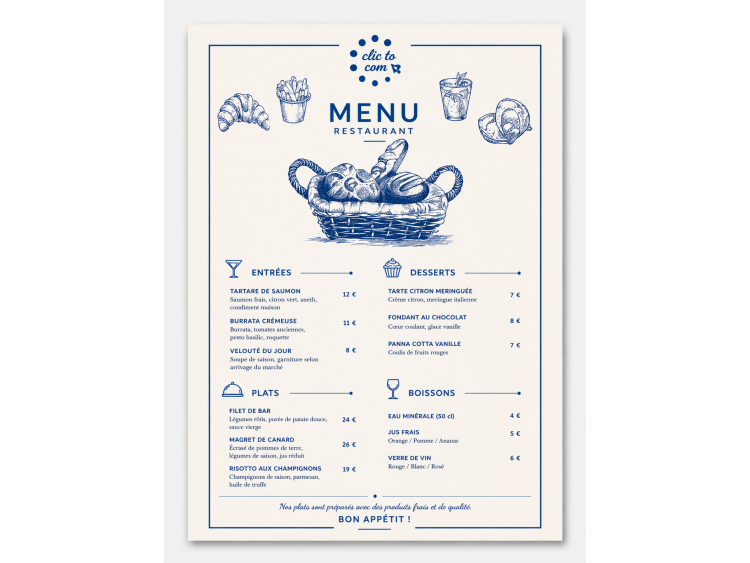 Menu Forex / PVC