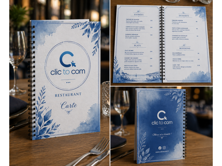 Menu spiral